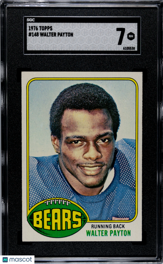 1976 Topps Walter Payton #148 SGC 7