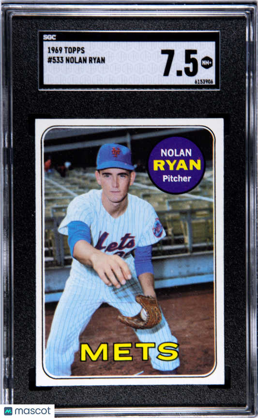 1969 Topps Nolan Ryan #533 SGC 7.5