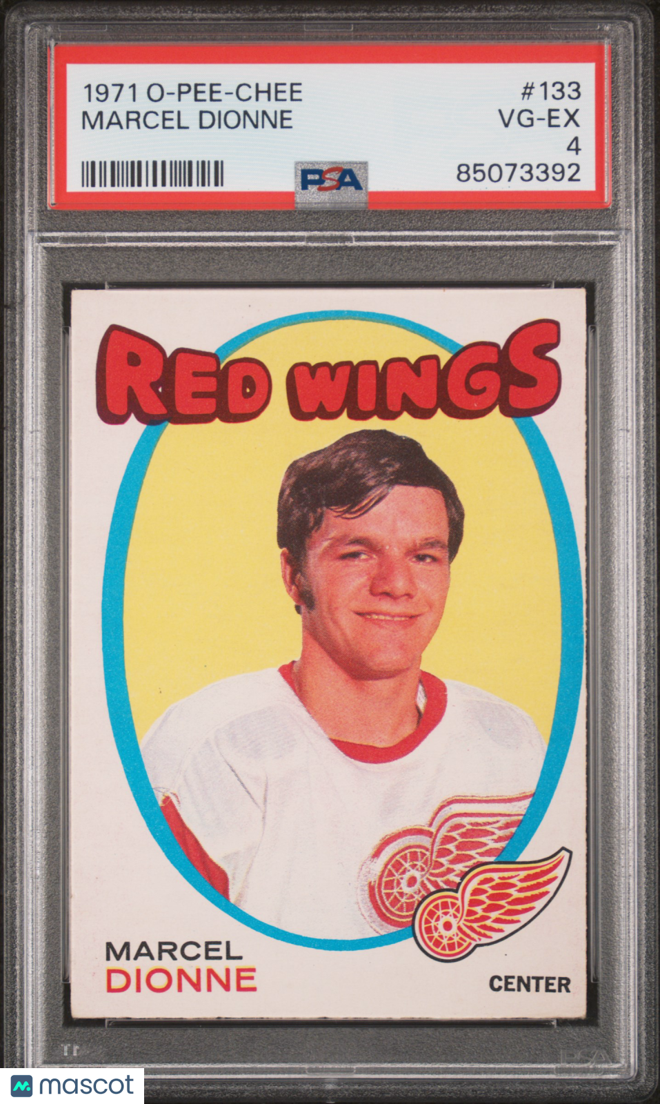 1971 O-Pee-Chee Marcel Dionne #133 PSA 4