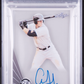 2015 Leaf 25th 1990 Clear Autograph Aaron Judge #AJ1 PSA 8 Auto 10