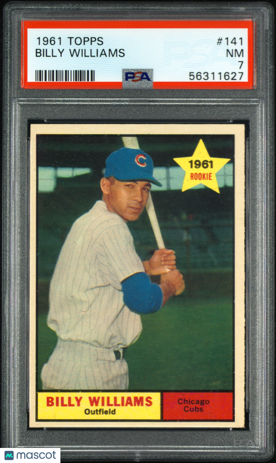 1961 Topps Billy Williams #141 PSA 7