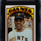 1972 Topps Willie Mays #49 SGC 6