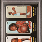 1971 Topps Stickers Chamberlain-43 Johnson 44 Van Lier 45 PSA 4