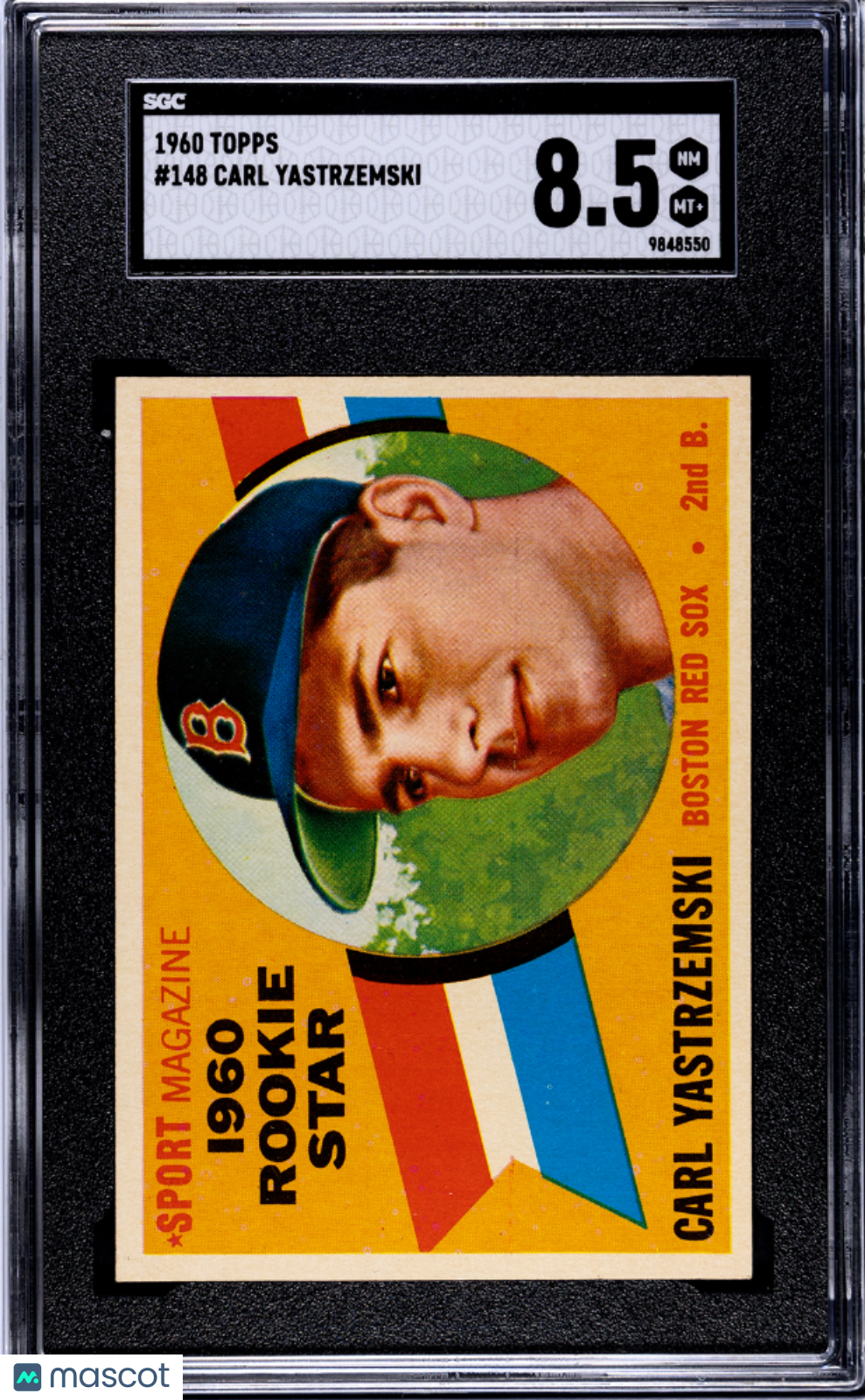 1960 Topps Carl Yastrzemski #148 SGC 8.5