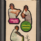 1968 Topps Action All-Star Stickers Mcmullen Conigliaro Cuellar PSA 4