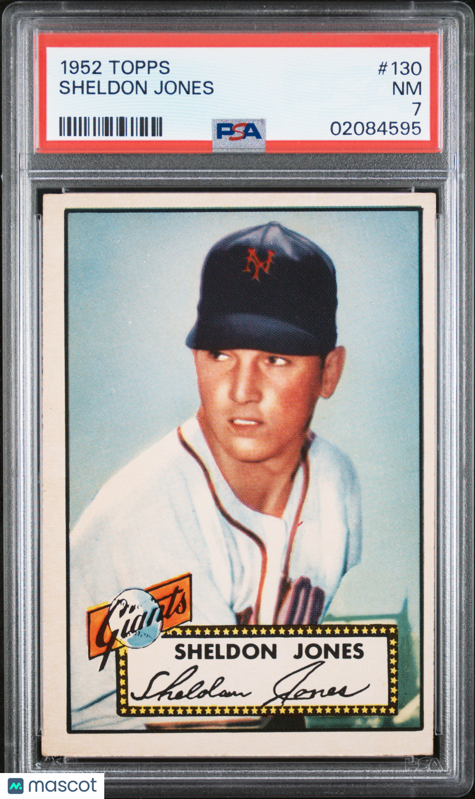 1952 Topps Sheldon Jones #130 PSA 7