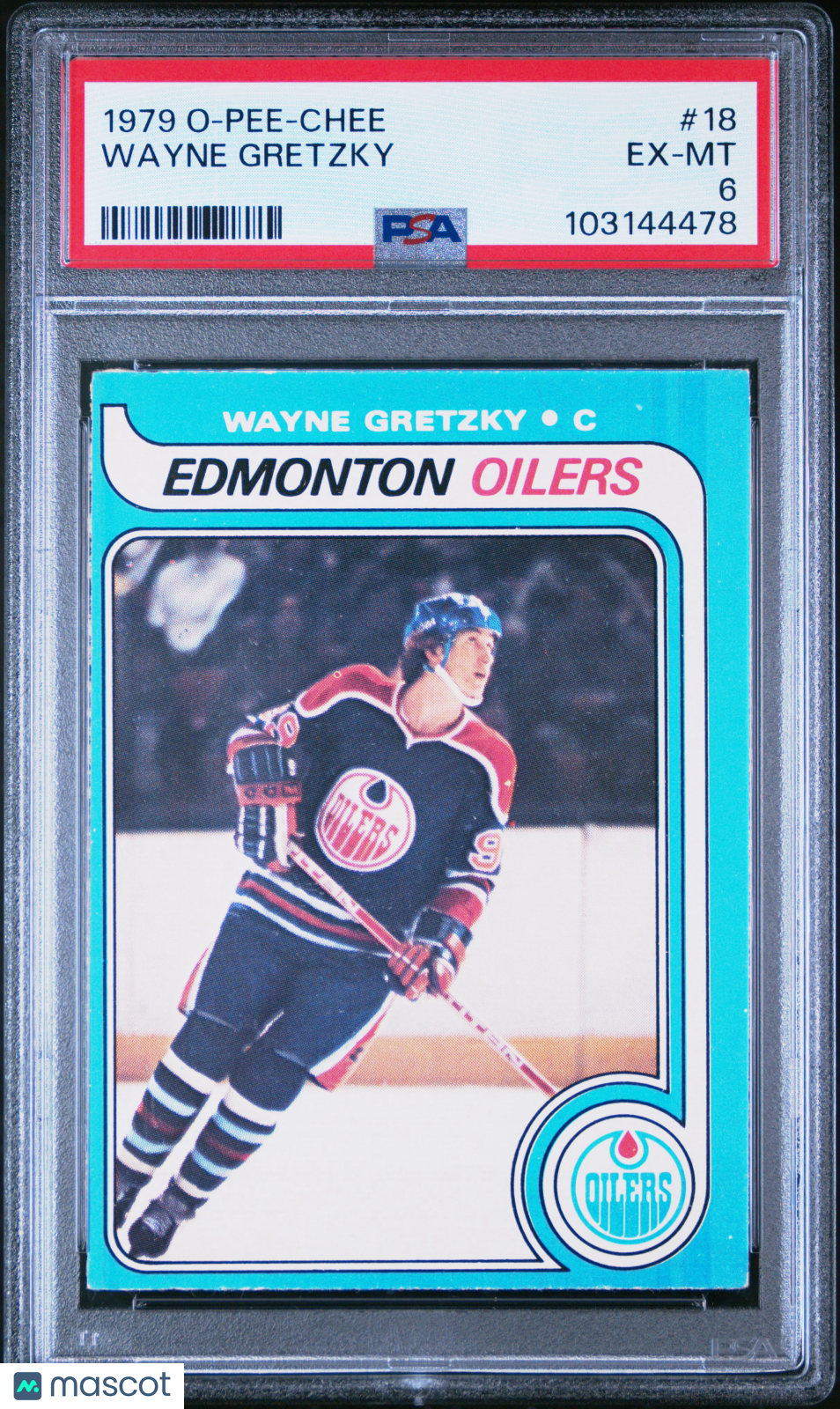1979 O-Pee-Chee Wayne Gretzky #18 PSA 6