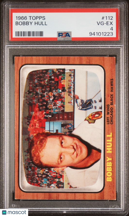 1966 Topps Bobby Hull #112 PSA 4