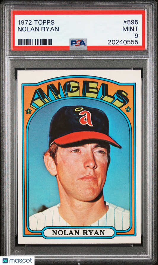 1972 Topps Nolan Ryan #595 PSA 9