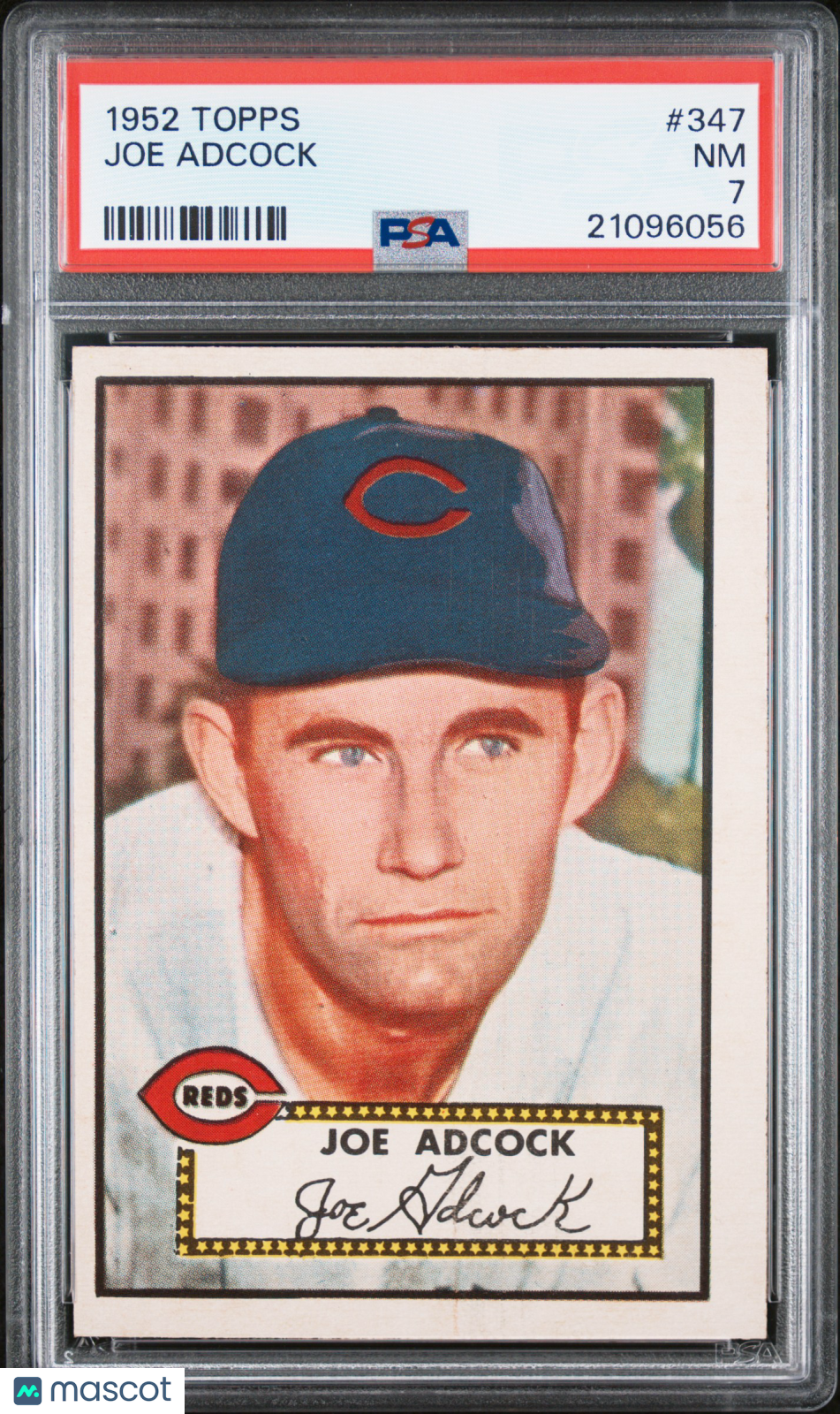 1952 Topps Joe Adcock #347 PSA 7