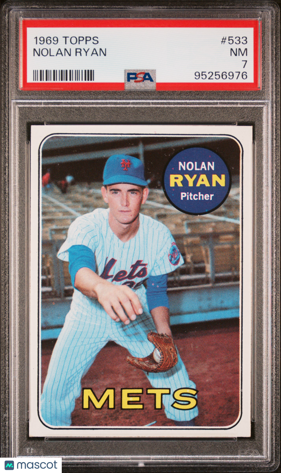 1969 Topps Nolan Ryan #533 PSA 7