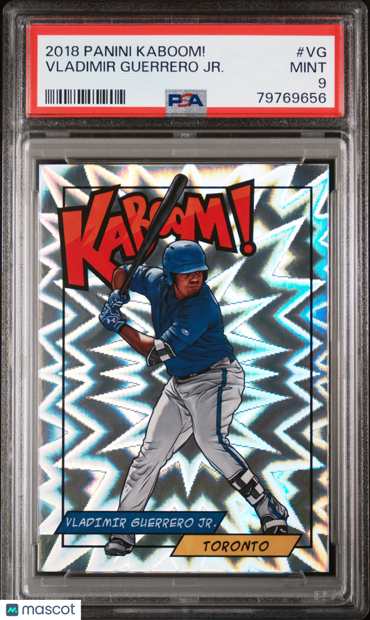2018 Panini Kaboom! Vladimir Guerrero JR. #VG PSA 9