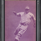 1953 Canadian Exhibits Jackie Robinson #19 Red Tint PSA 7