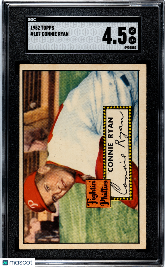 1952 Topps Connie Ryan #107 SGC 4.5