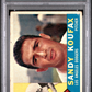 1960 Topps Sandy Koufax #343 PSA 1.5