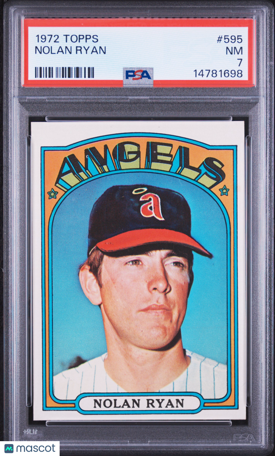 1972 Topps Nolan Ryan #595 PSA 7