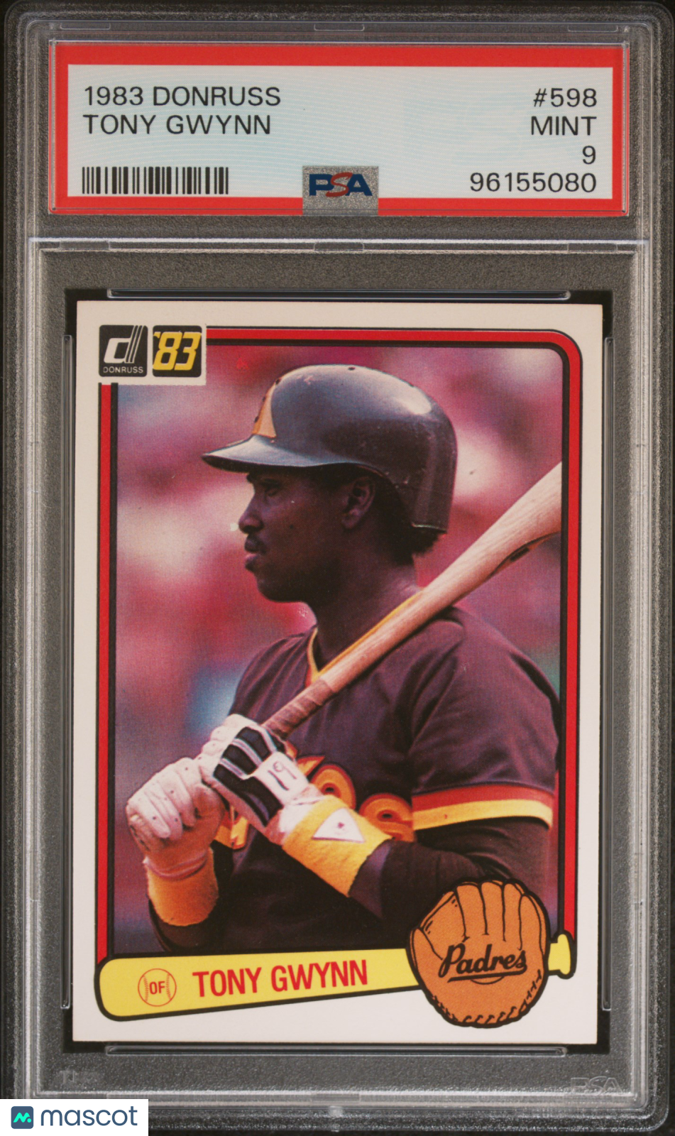 1983 Donruss Tony Gwynn #598 PSA 9