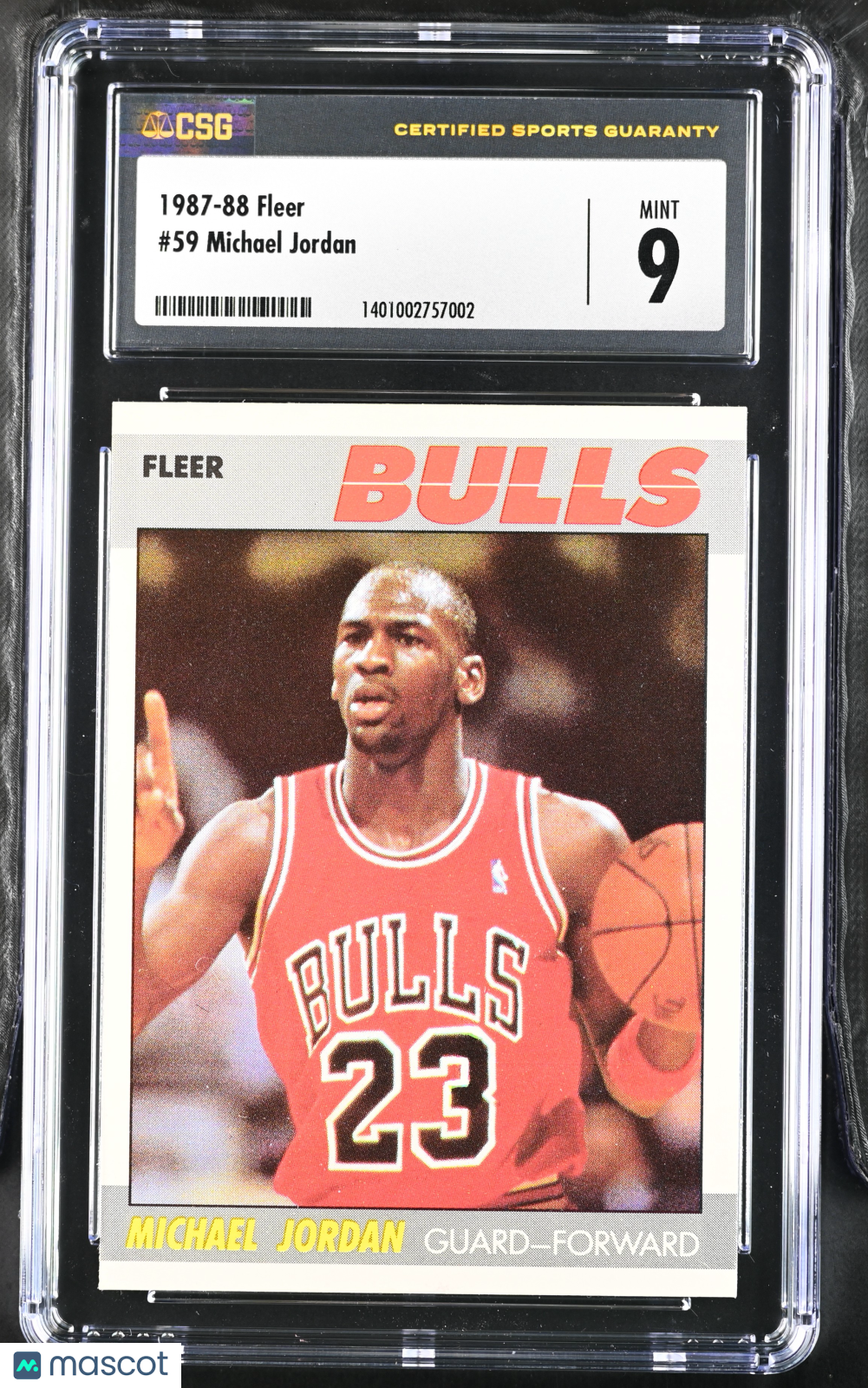 1987-88 Fleer Michael Jordan #59 CGC 9