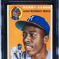 1954 Topps Henry Aaron #128 SGC 4