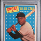 1958 Topps Willie Mays #486 All Star PSA 4