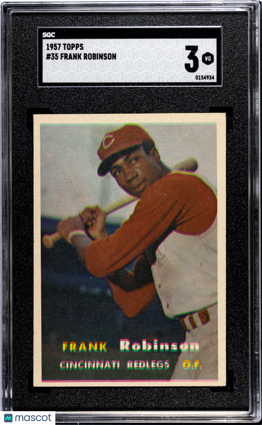 1957 Topps Frank Robinson #35 SGC 3