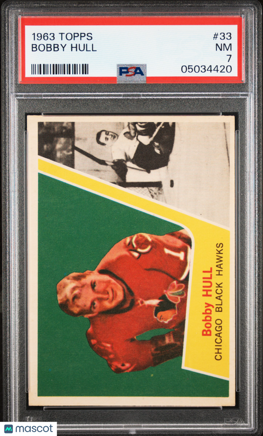 1963 Topps Bobby Hull #33 PSA 7
