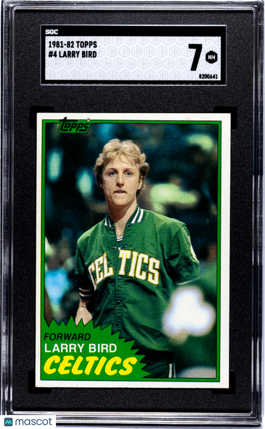 1981 Topps Larry Bird #4 SGC 7