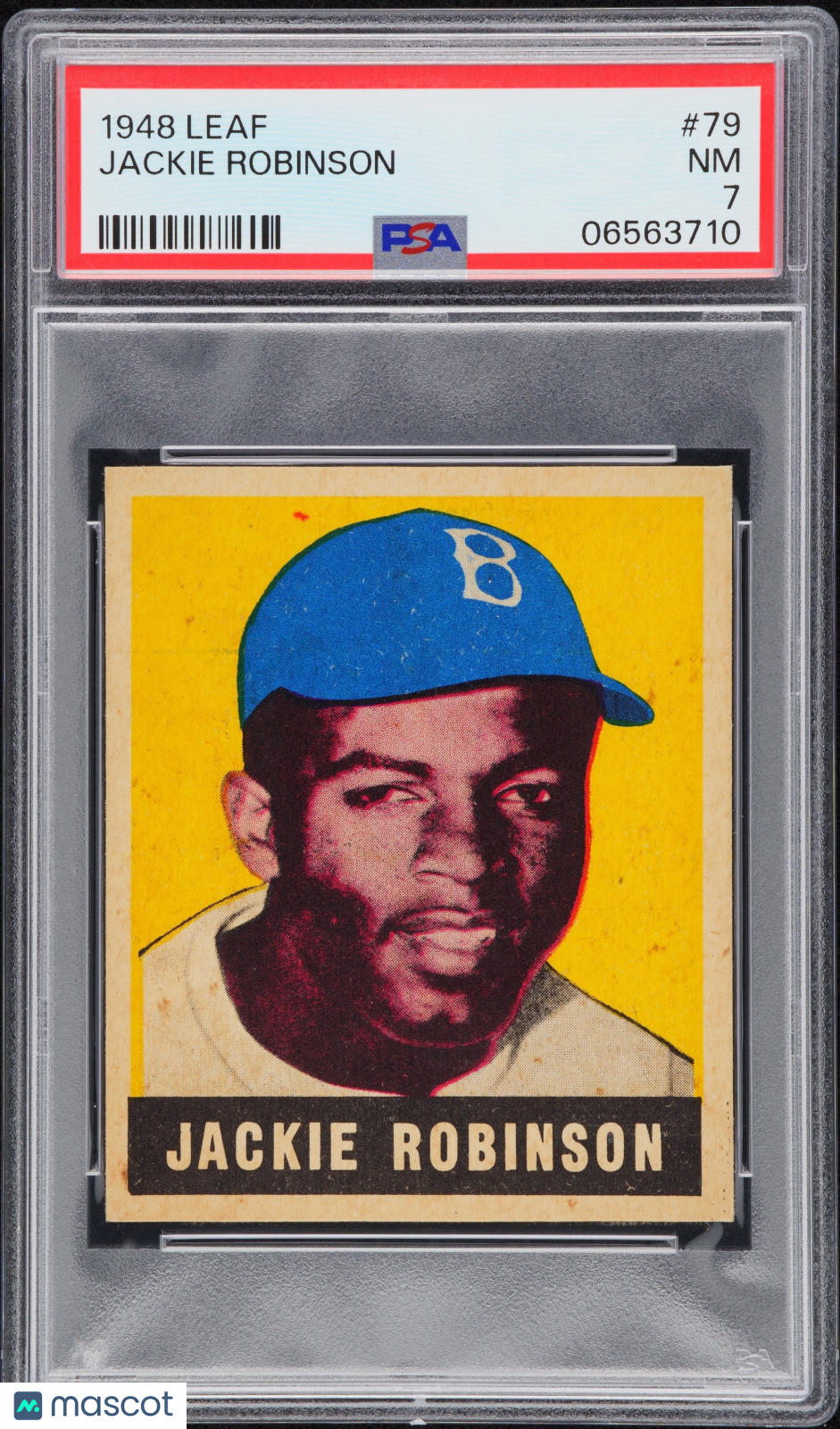 1948 Leaf Jackie Robinson #79 PSA 7