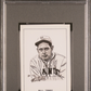 1950-56 Callahan Hall Of Fame Bill Terry PSA 8