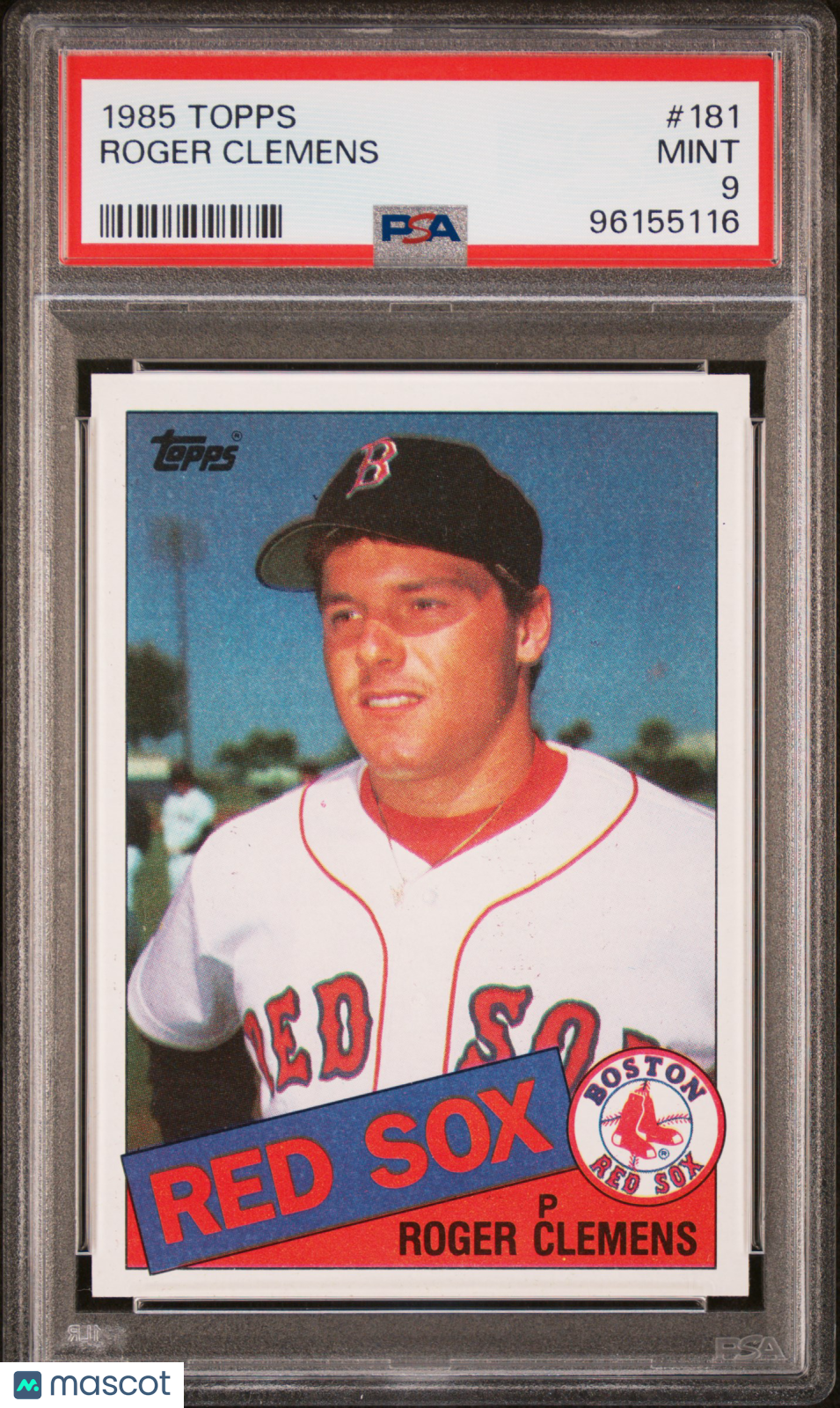 1985 Topps Roger Clemens #181 PSA 9
