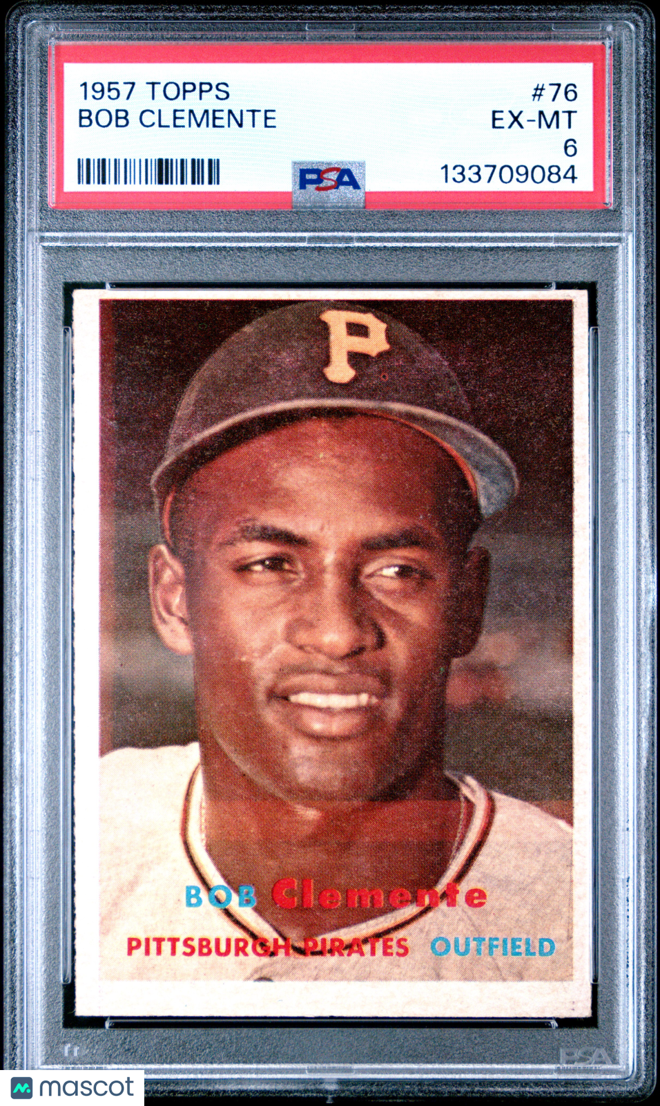 1957 Topps Bob Clemente #76 PSA 6