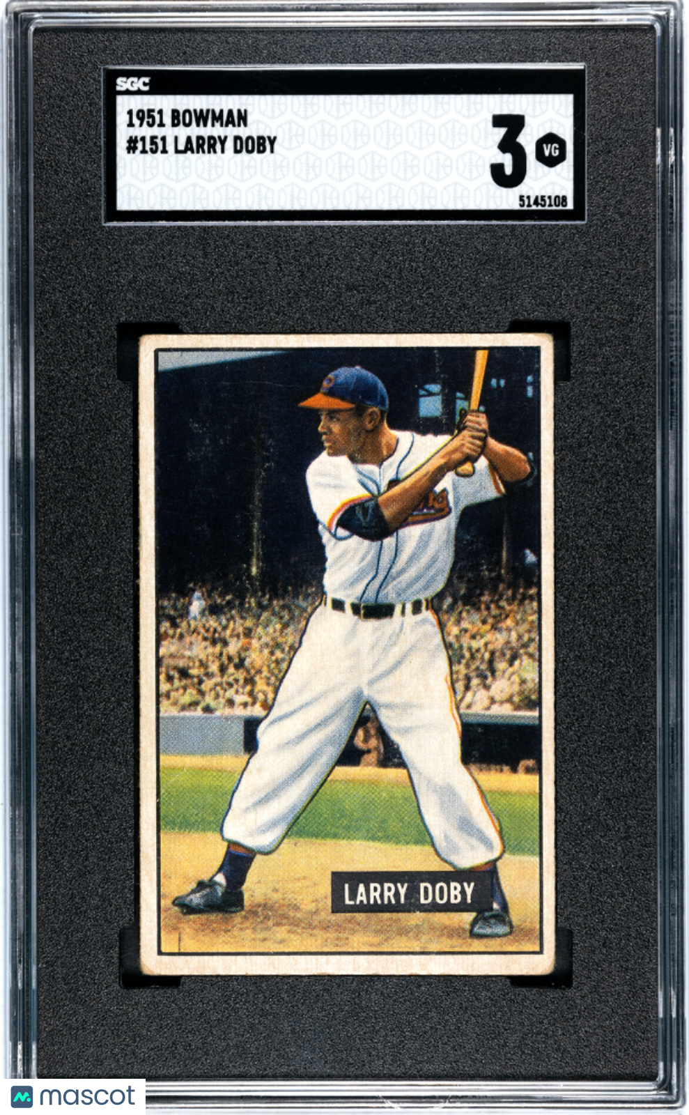 1951 Bowman Larry Doby #151 SGC 3