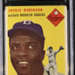 1954 Topps Jackie Robinson #10 CGC 2.5