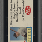 1962 Post Cereal Maris-6 Mantle-5 Perforated Ad Back, Panel PSA 4