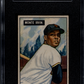 1951 Bowman Monte Irvin #198 SGC 4