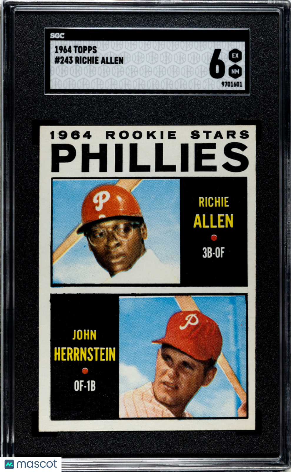 1964 Topps Richie Allen #243 SGC 6