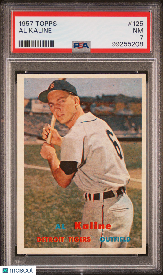 1957 Topps Al Kaline #125 PSA 7
