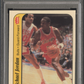 1986 Fleer Sticker Michael Jordan #8 PSA 8