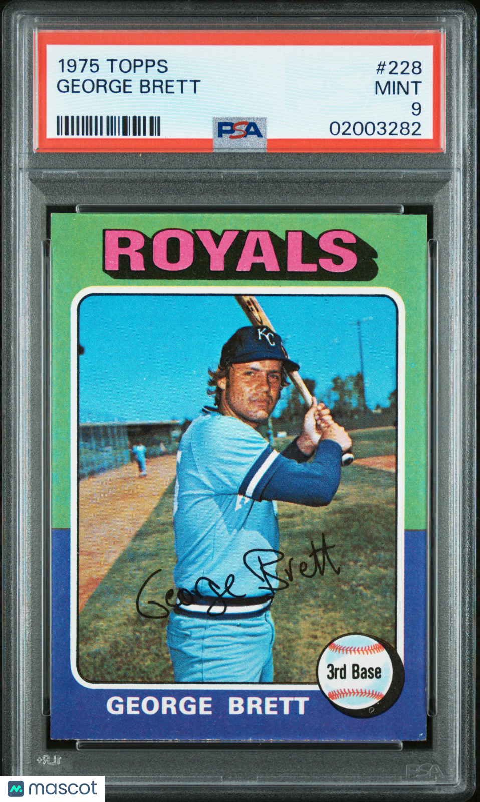 1975 Topps George Brett #228 PSA 9