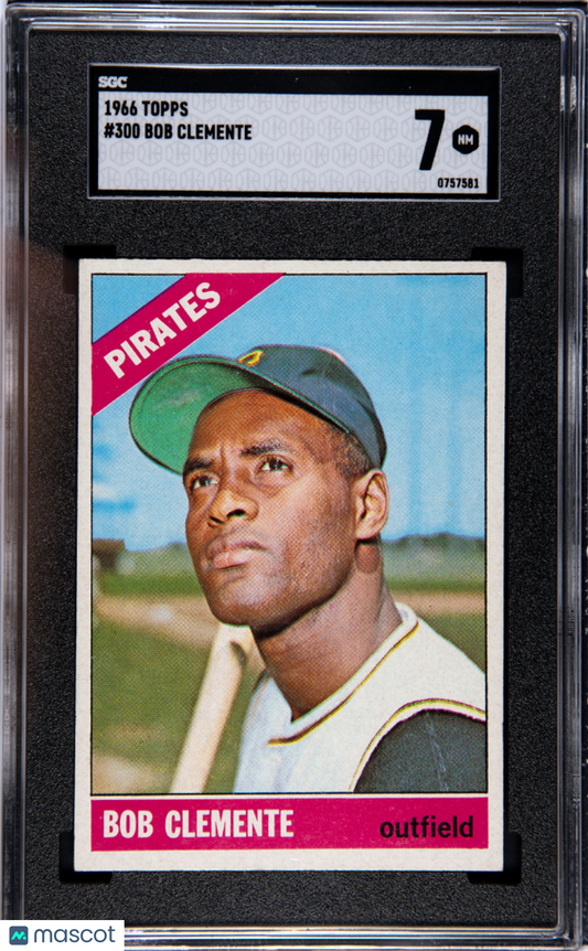 1966 Topps Bob Clemente #300 SGC 7