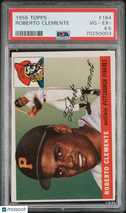 1955 Topps Roberto Clemente #164 PSA 4.5