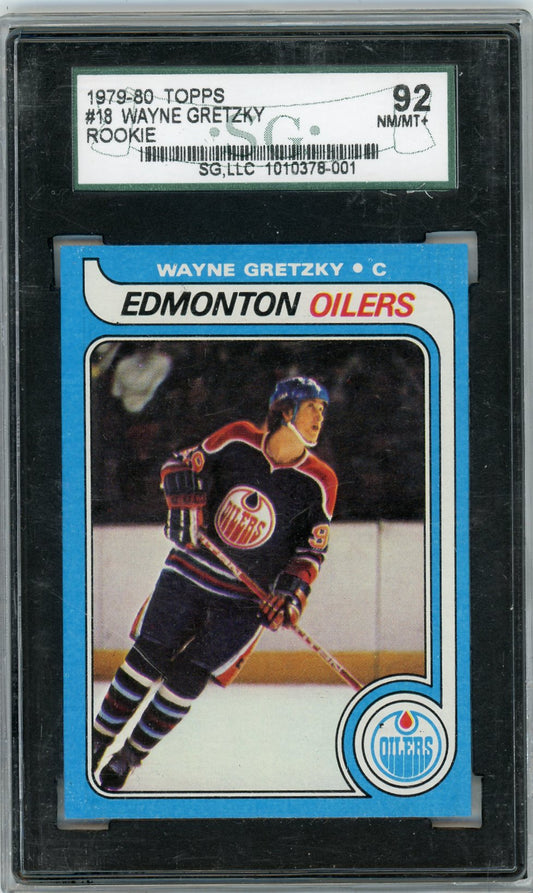 1979-80 TOPPS WAYNE GRETZKY #18 SGC 8.5