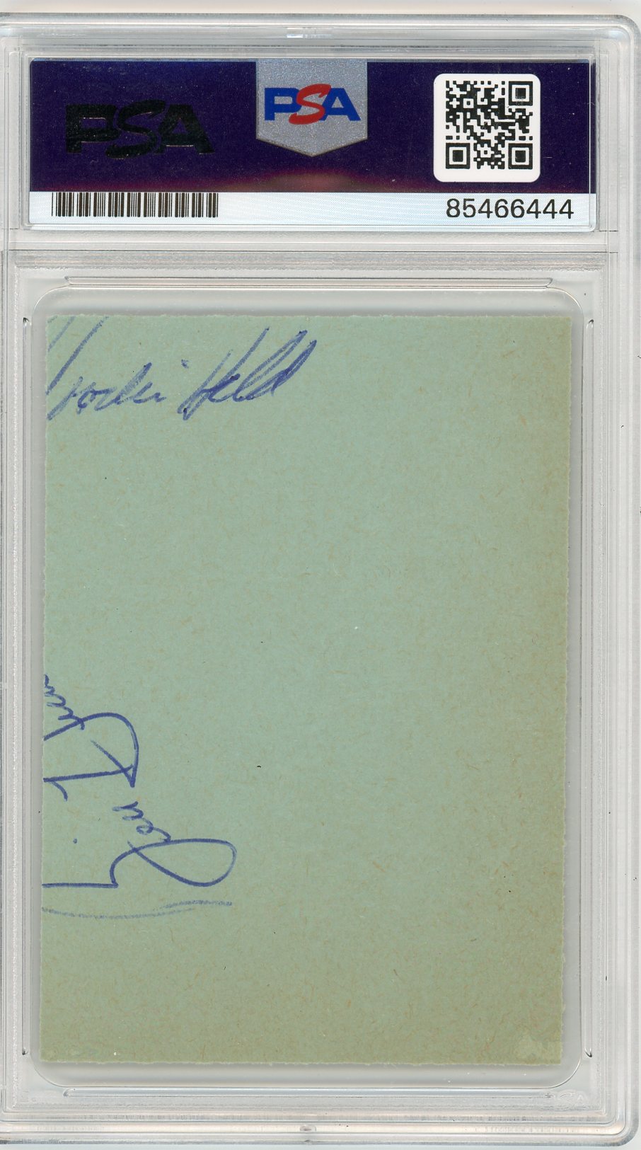 TRIS SPEAKER PSA/DNA AUTHENTIC