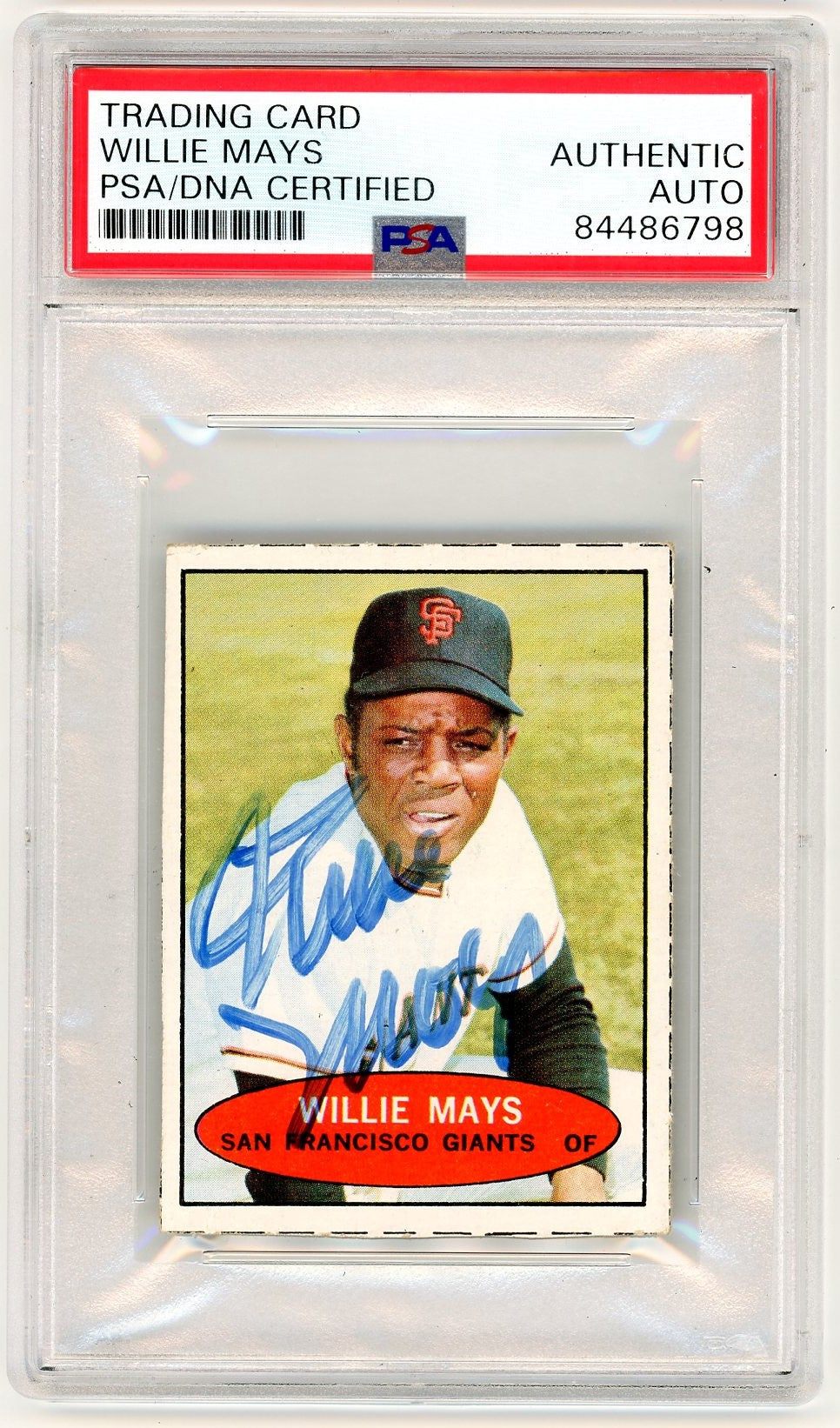 Willie Mays Psa A