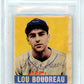 1949 Leaf Lou Boudreau Mg #106 Bgs A