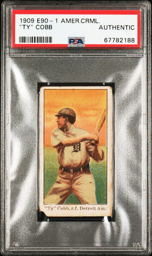 1909 E90-1 American Caramel Ty Cobb #  Psa A