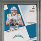 2020 Panini Mosaic Rookie Autographs Mosaic Justin Herbert #RA4 PSA 9