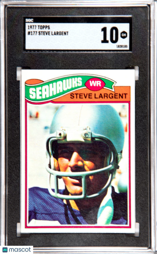 1977 Topps Steve Largent #177 SGC 10