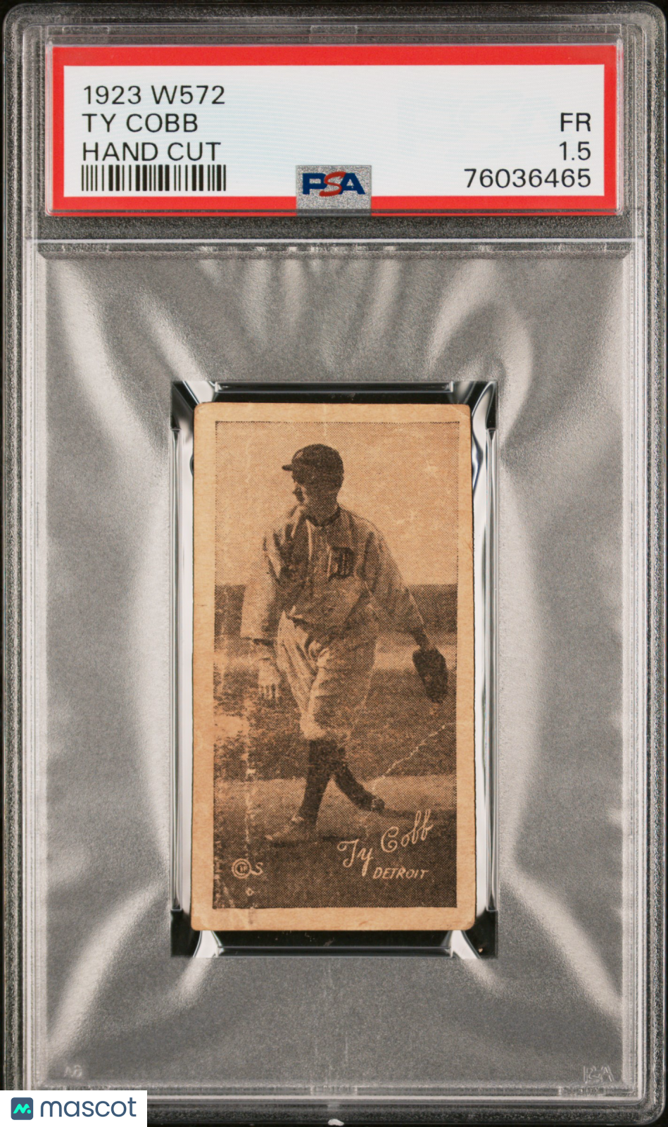 1923 W572 Ty Cobb PSA 1.5