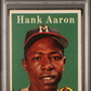 1958 Topps Hank Aaron #30 PSA 3